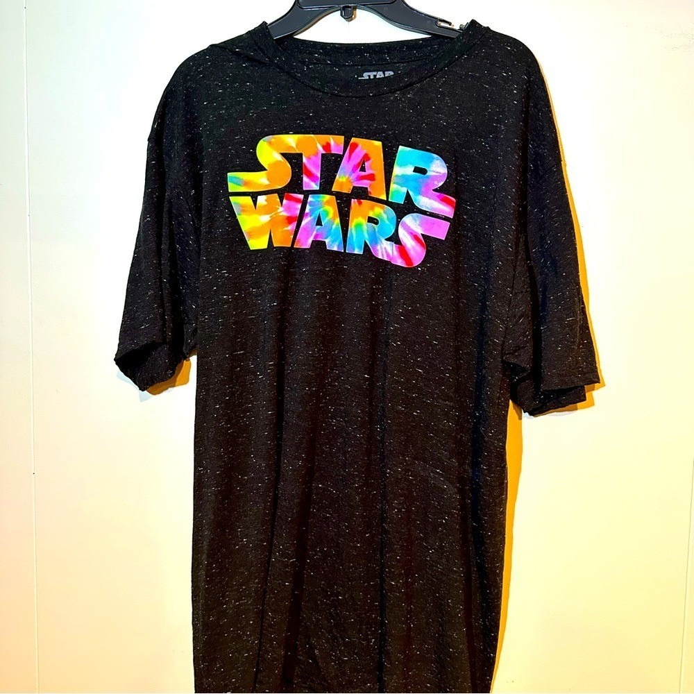 Star Wars 2XL‎ tie dye logo T-shirt, NWOT